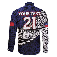 Custom Samoa Rugby Pacific Family Matching Summer Maxi Dress and Hawaiian Shirt Samoan Warrior Tribal Pattern LT9 - Polynesian Pride