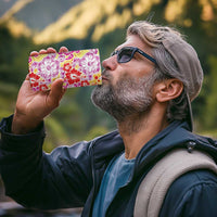 Palaka with Honu and Hibiscus 4 in 1 Can Cooler Tumbler Hawaiian Heritage Spirit - Polynesian Pride