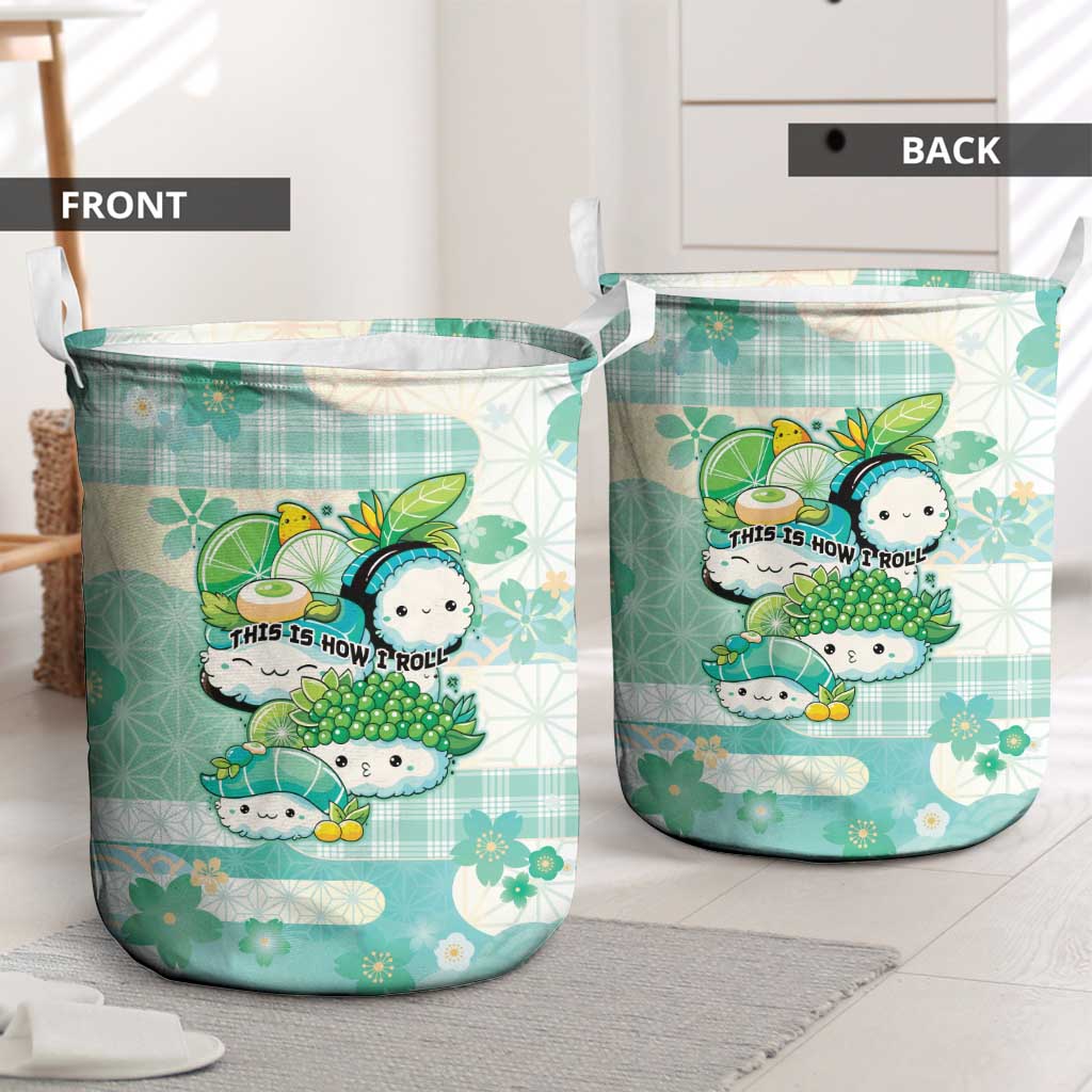 Japanese Kawaii Sushi Laundry Basket Green Wagara Palaka This Is How I Roll
