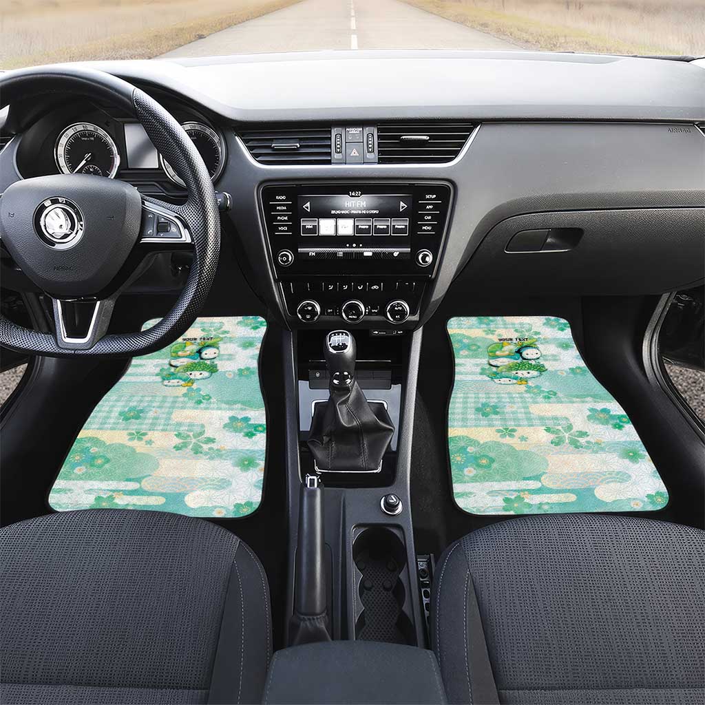 Personalized Japanese Kawaii Sushi Car Mats Green Wagara Palaka This Is How I Roll