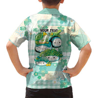 Personalized Japanese Kawaii Sushi Hawaiian Shirt Green Wagara Palaka This Is How I Roll