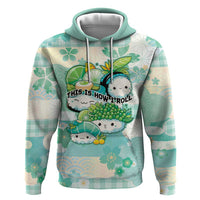 Personalized Japanese Kawaii Sushi Hoodie Green Wagara Palaka This Is How I Roll LT9 Pullover Hoodie Green - Polynesian Pride