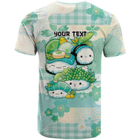 Personalized Japanese Kawaii Sushi T Shirt Green Wagara Palaka This Is How I Roll