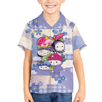 Personalized Japanese Kawaii Sushi Hawaiian Shirt Blue Wagara Palaka This Is How I Roll LT9 - Polynesian Pride
