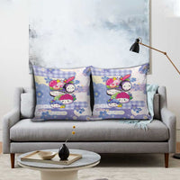 Japanese Kawaii Sushi Pillow Cover Blue Wagara Palaka This Is How I Roll LT9 - Polynesian Pride