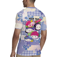 Personalized Japanese Kawaii Sushi Rugby Jersey Blue Wagara Palaka This Is How I Roll