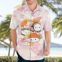 Personalized Japanese Kawaii Sushi Hawaiian Shirt Pink Wagara Palaka This Is How I Roll LT9 - Polynesian Pride