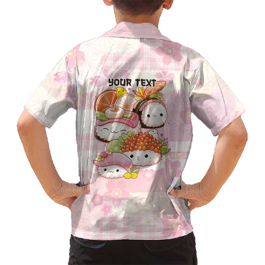 Personalized Japanese Kawaii Sushi Hawaiian Shirt Pink Wagara Palaka This Is How I Roll LT9 - Polynesian Pride