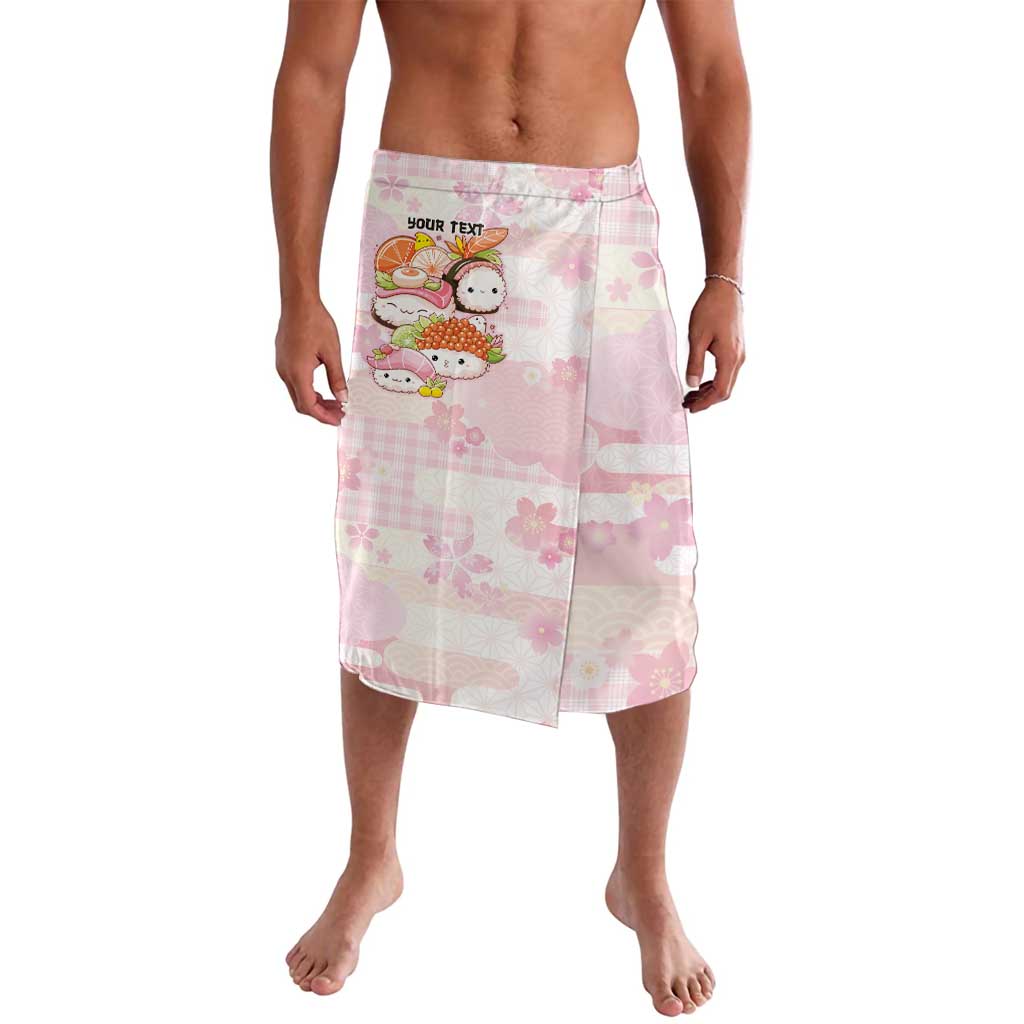 Personalized Japanese Kawaii Sushi Lavalava Pink Wagara Palaka This Is How I Roll