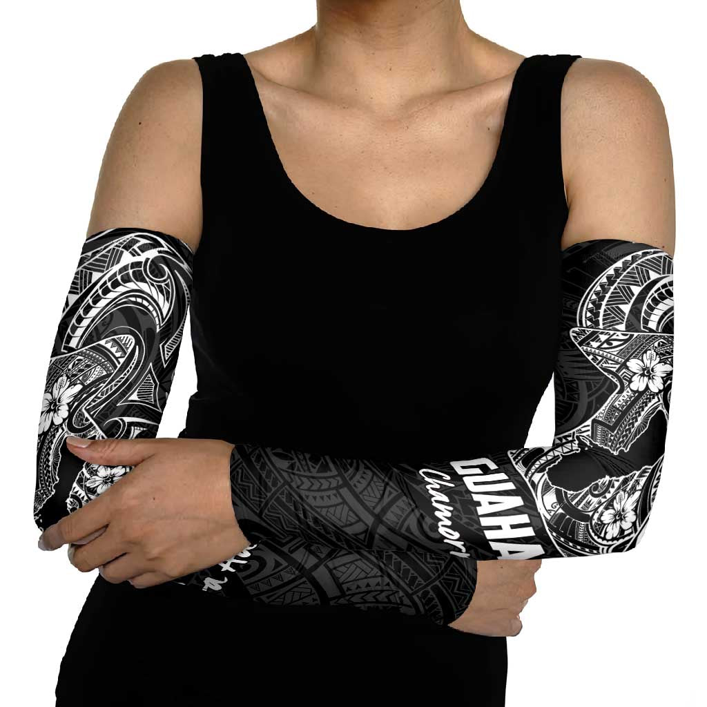 Black Guam Latte Stone Tribal Tattoo Arm Sleeves Hafa Adai Six 7 One LT9 - Polynesian Pride