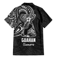 Black Guam Latte Stone Tribal Tattoo Family Matching Mermaid Dress and Hawaiian Shirt Hafa Adai Six 7 One