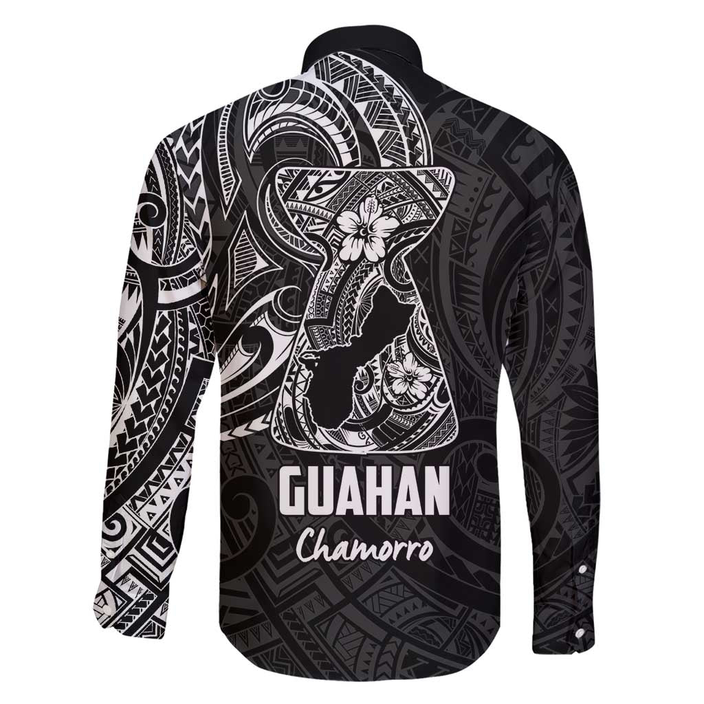 Black Guam Latte Stone Tribal Tattoo Family Matching Short Sleeve Bodycon Dress and Hawaiian Shirt Hafa Adai Six 7 One