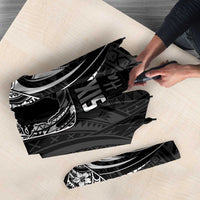 Black Guam Latte Stone Tribal Tattoo Umbrella Hafa Adai Six 7 One - Polynesian Pride