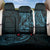 Blue Guam Latte Stone Tribal Tattoo Back Car Seat Cover Hafa Adai Six 7 One