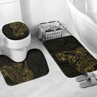 Gold Guam Latte Stone Tribal Tattoo Bathroom Set Hafa Adai Six 7 One - Polynesian Pride