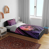 Guam Chamorro Artsy Bedding Set Guahan Sunset Beach