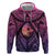 Guam Chamorro Artsy Hoodie Guahan Sunset Beach