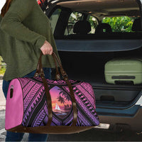 Guam Chamorro Artsy Travel Bag Guahan Sunset Beach - Polynesian Pride