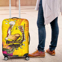 Papua New Guinea Cultural Tropical Flowers Luggage Cover