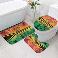Hapi 45th Indipendens Dei Vanuatu Bathroom Set Yumi 1980 with Vanuatuan Beach Landscape - Polynesian Pride