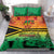 Hapi 45th Indipendens Dei Vanuatu Bedding Set Yumi 1980 with Vanuatuan Beach Landscape