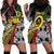 Vanuatu Proud to be Ni-van Personalised Hoodie Dress with Mutis En Atan Patterns