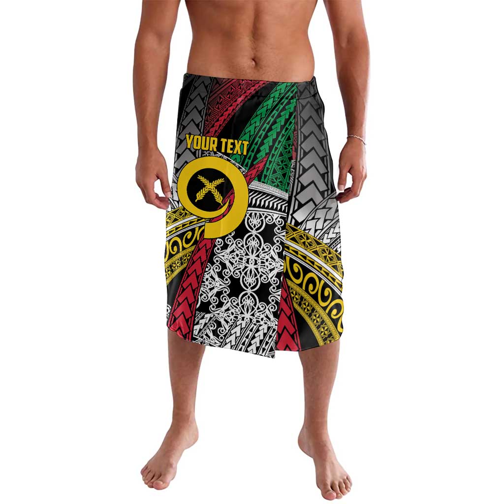 Vanuatu Proud to be Ni-van Personalised Lavalava with Mutis En Atan Patterns