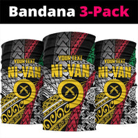 Vanuatu Proud to be Ni-van Personalised Neck Gaiter with Mutis En Atan Patterns - Polynesian Pride