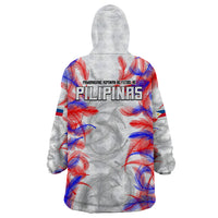 2023 Philippines Anzkals Football Wearable Blanket Hoodie Pilipinas Be Unique LT9 - Polynesian Pride