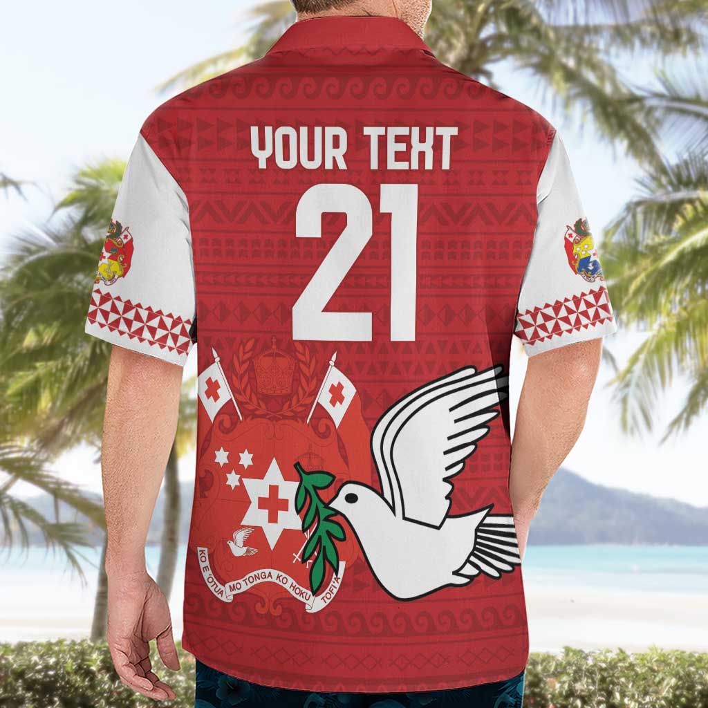 Custom Tonga Rugby Hawaiian Shirt Mate Maa Kupesi Style