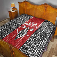 Custom Tonga Rugby Quilt Mate Maa Kupesi Style LT9 - Polynesian Pride