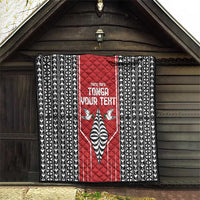 Custom Tonga Rugby Quilt Mate Maa Kupesi Style LT9 - Polynesian Pride