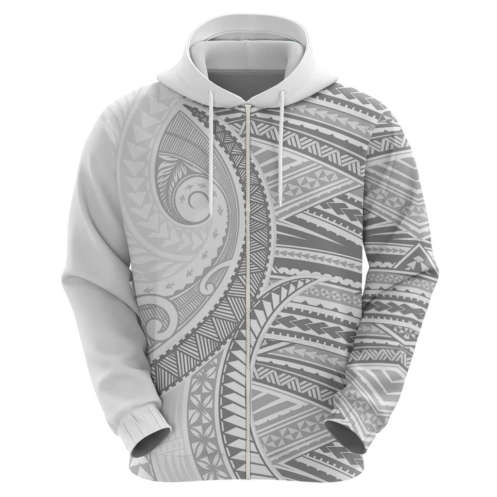 American Samoa White Sunday Hoodie Polynesian Lotu Tamaiti LT9 - Polynesian Pride