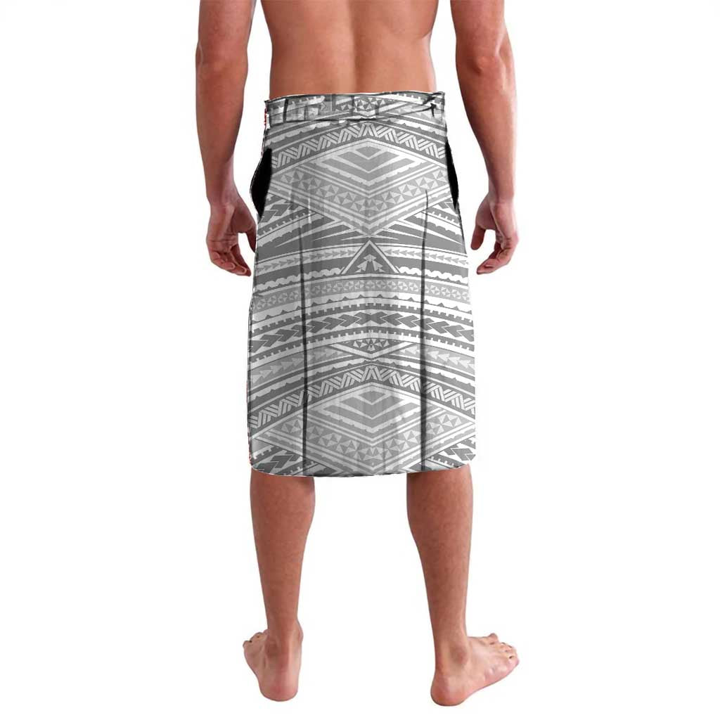 American Samoa White Sunday Lavalava Polynesian Lotu Tamaiti - Polynesian Pride