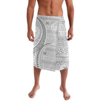 Tokelau White Sunday Lavalava Lotu Tamaiti Ngatu Tokelau Feletoa Manulua - Polynesian Pride