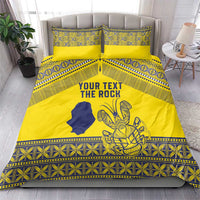 Niue Crab Personalised Bedding Set Niuean Hiapo Pattern - Polynesian Pride