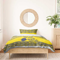 Niue Crab Personalised Bedding Set Niuean Hiapo Pattern - Polynesian Pride