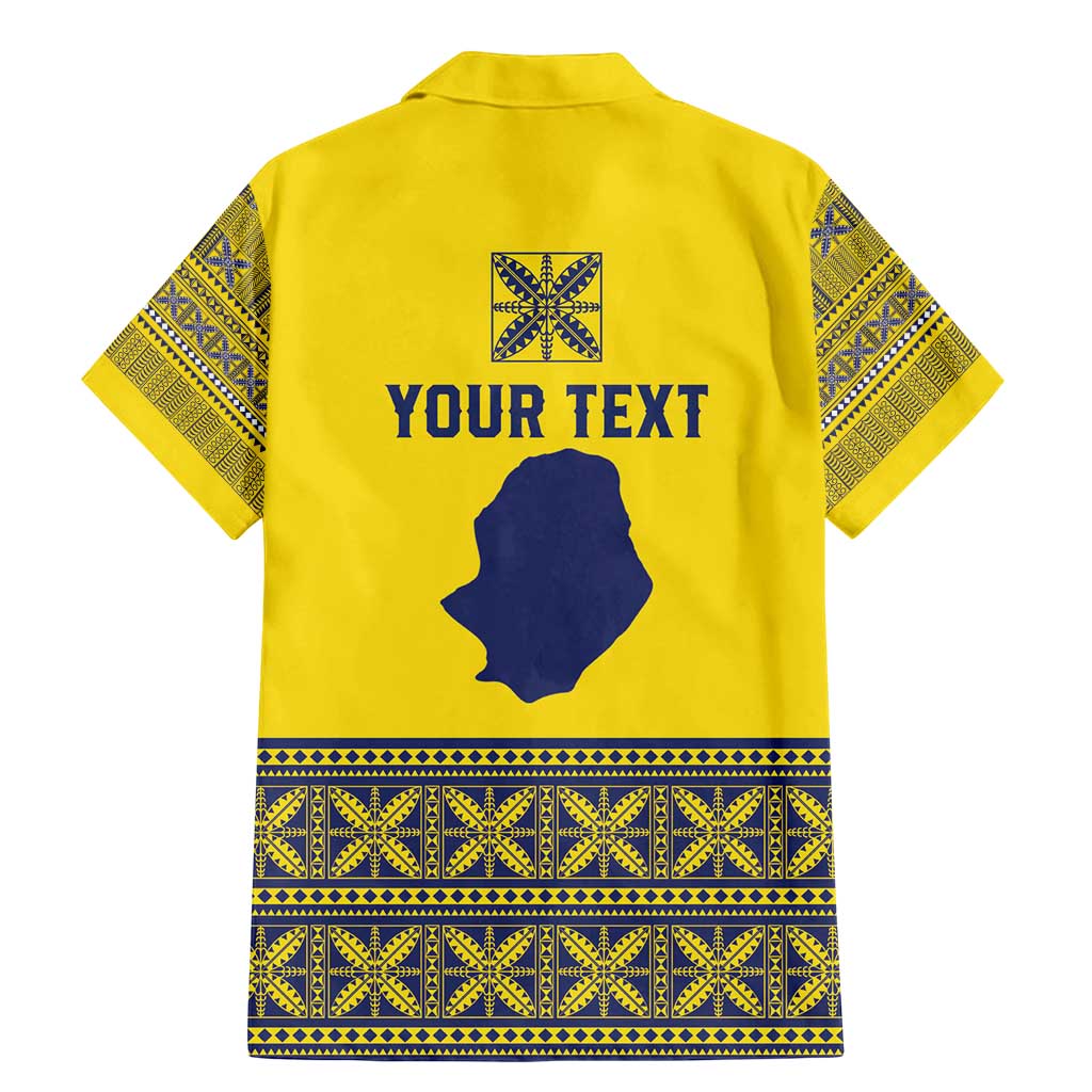 Niue Crab Personalised Family Matching Mermaid Dress and Hawaiian Shirt Niuean Hiapo Pattern - Polynesian Pride