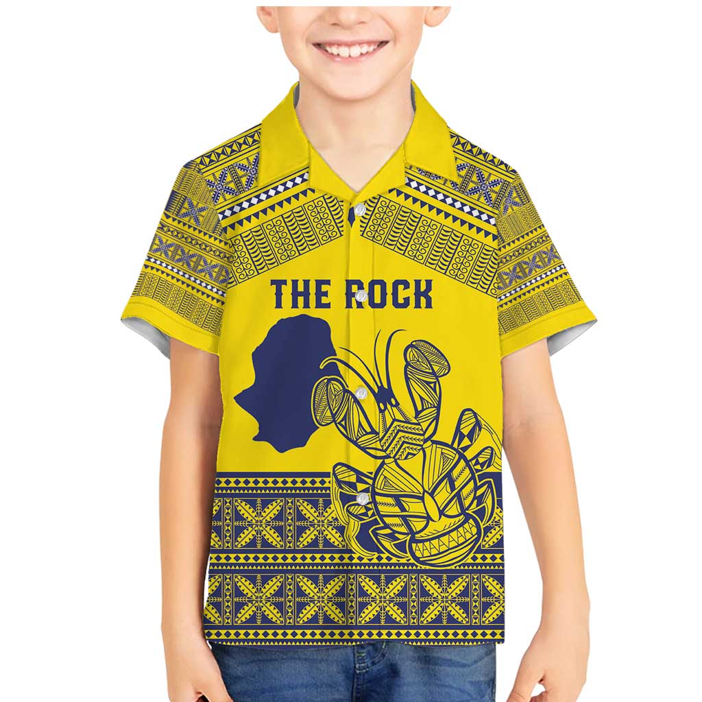 Niue Crab Personalised Family Matching Mermaid Dress and Hawaiian Shirt Niuean Hiapo Pattern - Polynesian Pride