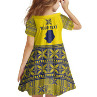 Niue Crab Personalised Family Matching Summer Maxi Dress and Hawaiian Shirt Niuean Hiapo Pattern - Polynesian Pride