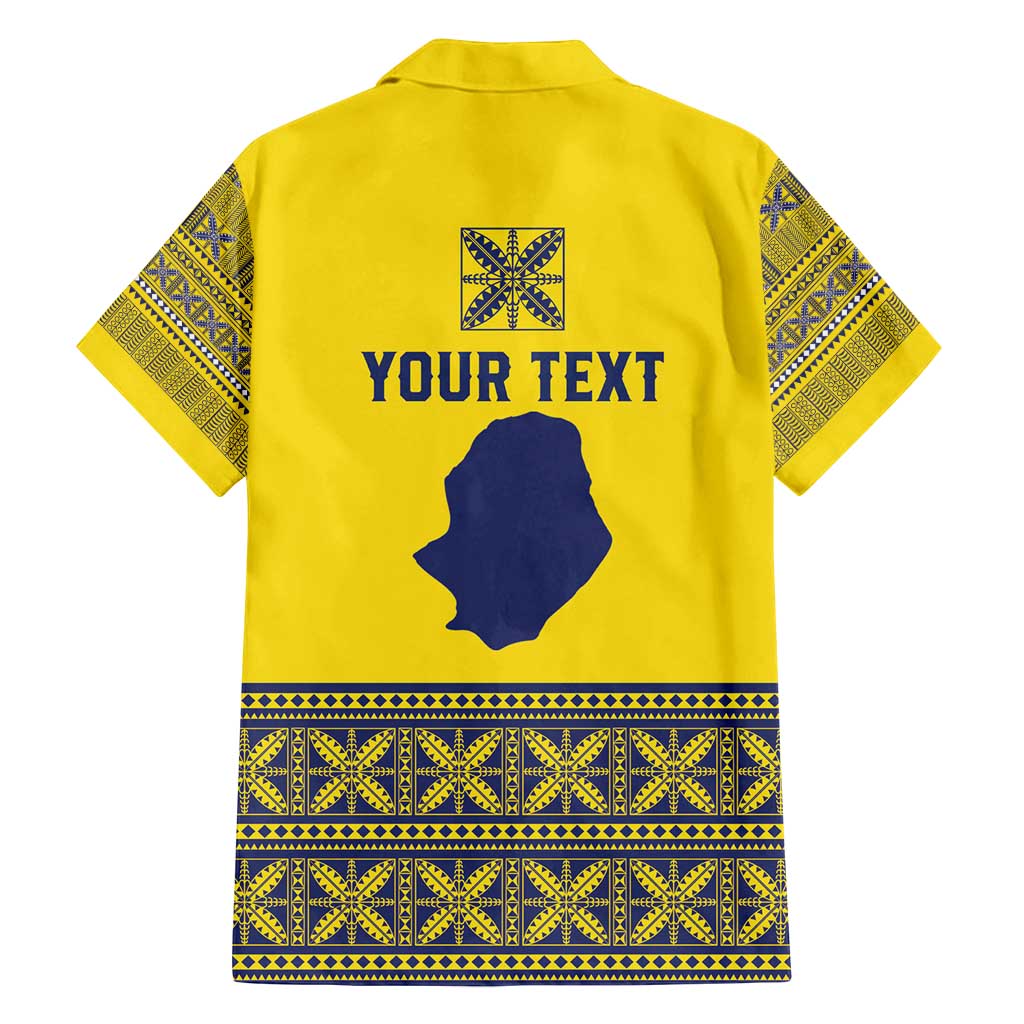 Niue Crab Personalised Family Matching Summer Maxi Dress and Hawaiian Shirt Niuean Hiapo Pattern - Polynesian Pride