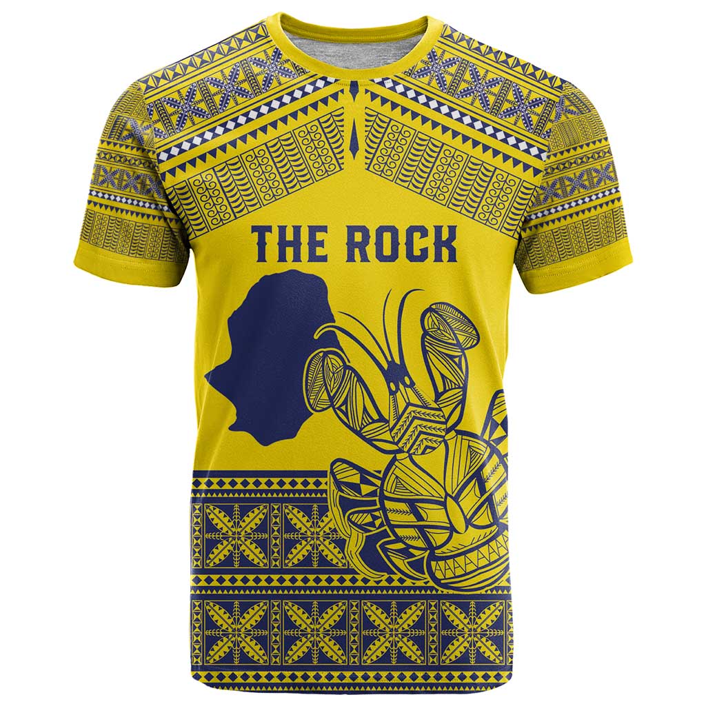 Niue Crab Personalised T Shirt Niuean Hiapo Pattern - Polynesian Pride