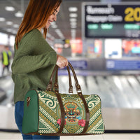 Hawaii Tiki Mask Travel Bag Mele Kalikimaka i Iulai!