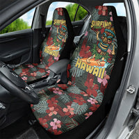 Hawaii Tiki Surfing Car Seat Cover Mele Kalikimaka i Iulai! LT9 - Polynesian Pride