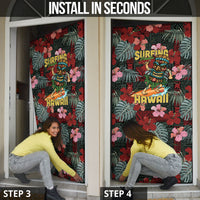 Hawaii Tiki Surfing Door Cover Mele Kalikimaka i Iulai! LT9 - Polynesian Pride