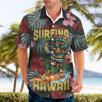 Hawaii Tiki Surfing Hawaiian Shirt Mele Kalikimaka i Iulai! LT9 - Polynesian Pride