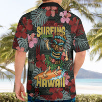Hawaii Tiki Surfing Hawaiian Shirt Mele Kalikimaka i Iulai! LT9 - Polynesian Pride