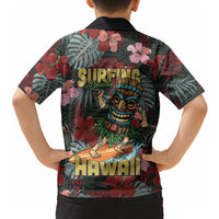 Hawaii Tiki Surfing Hawaiian Shirt Mele Kalikimaka i Iulai! LT9 - Polynesian Pride