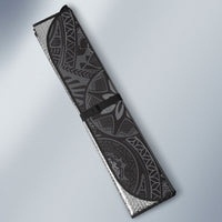 Pauli Hawai'i Hibiscus Auto Sun Shade Polynesian Tribal Tattoo Pattern Floral Elements