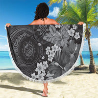 Pauli Hawai'i Hibiscus Beach Blanket Polynesian Tribal Tattoo Pattern Floral Elements